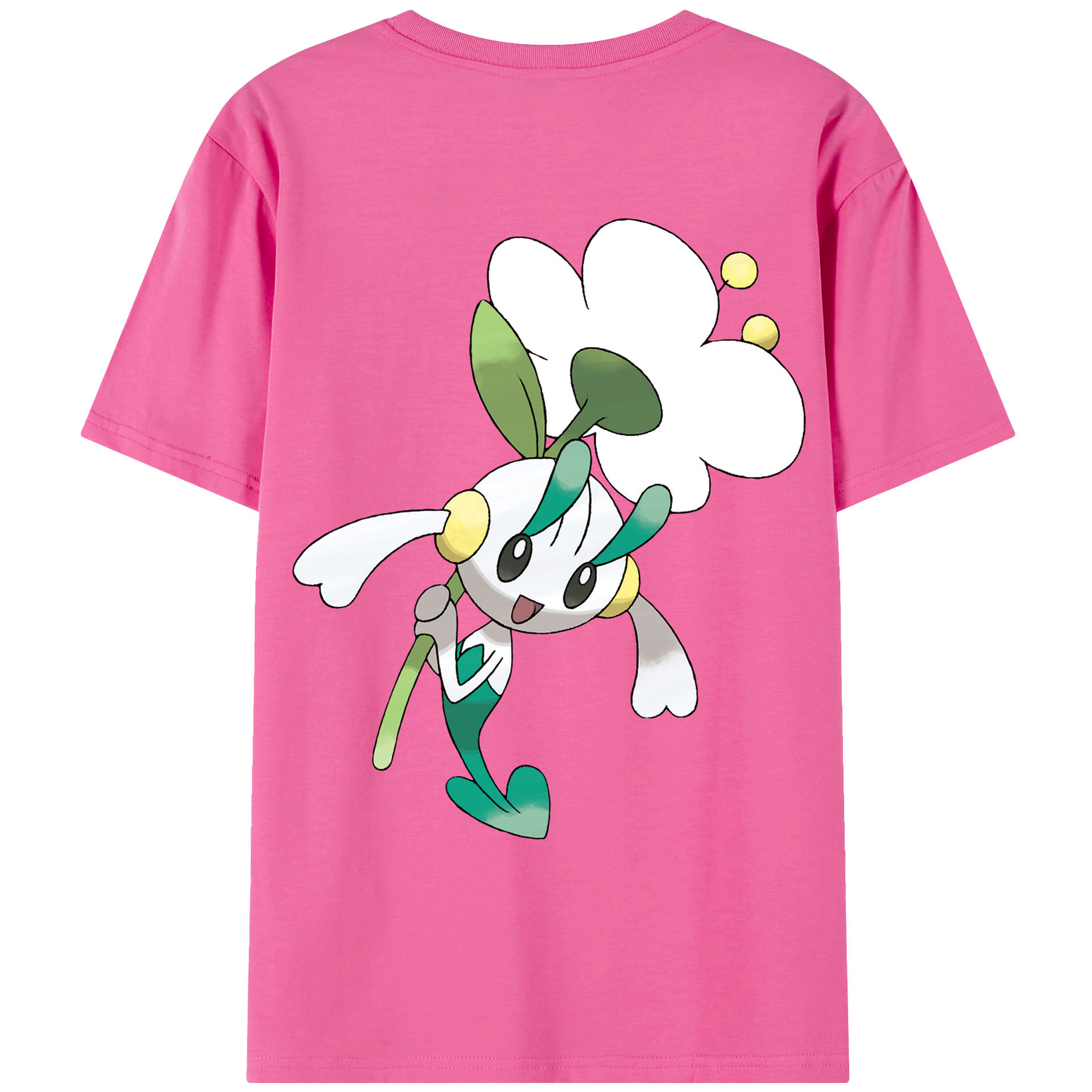 （画像用） ポケットモンスター Pokémon レディース半袖Tシャツ(バックプリント)
